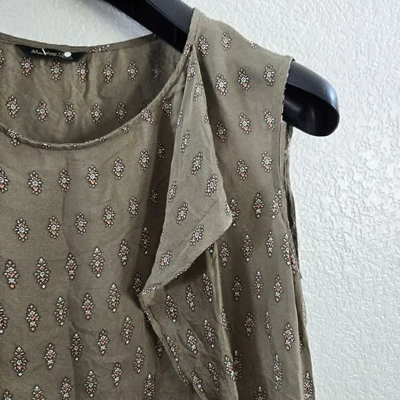 Massimo Dutti Silk Top Blouse size 8 M - Picture 4 of 12